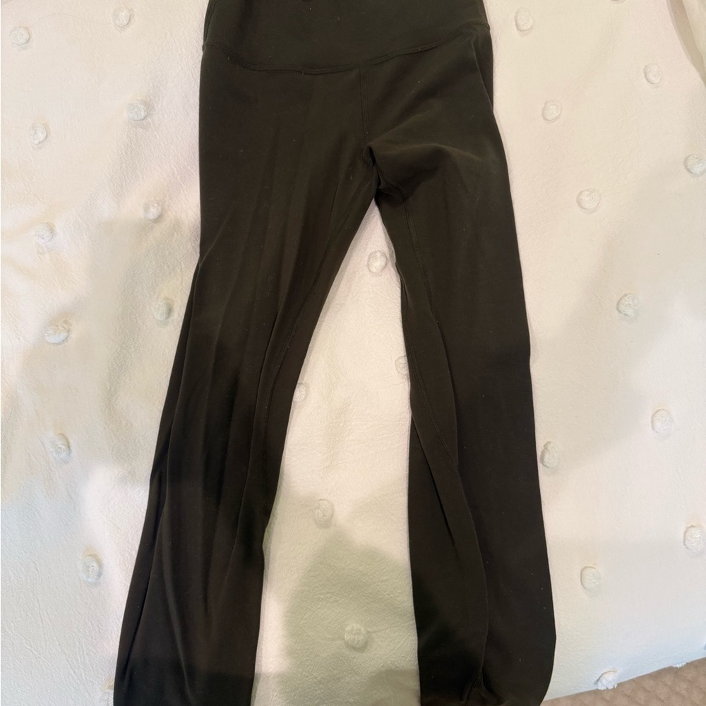 lululemon athletica dark green Leggings